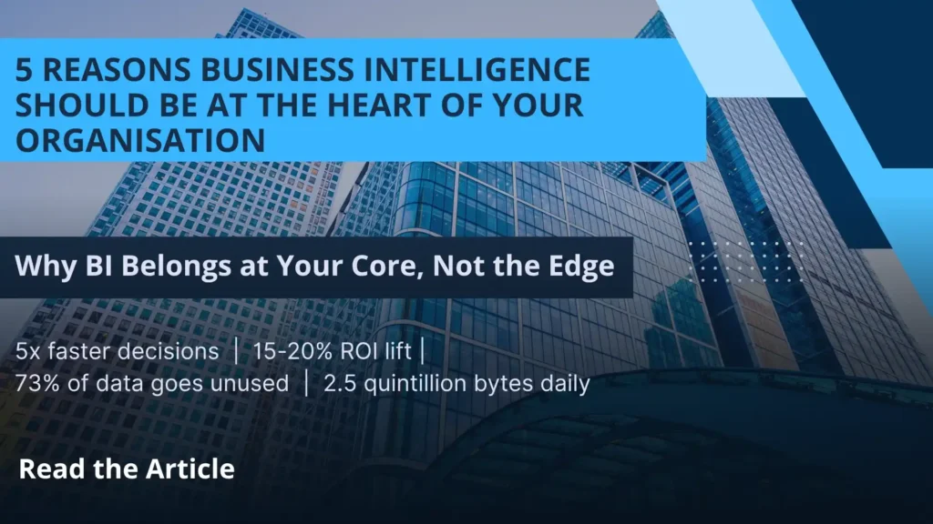 Business intelligence dashboard displaying real-time analytics, KPIs, and organizational insights.
