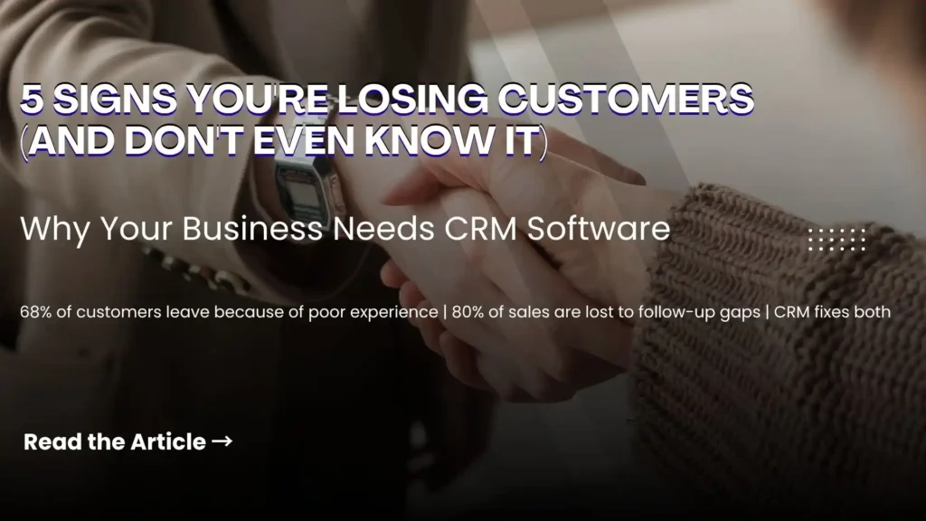 Business team using CRM software to manage sales, customer data, and communication workflows.