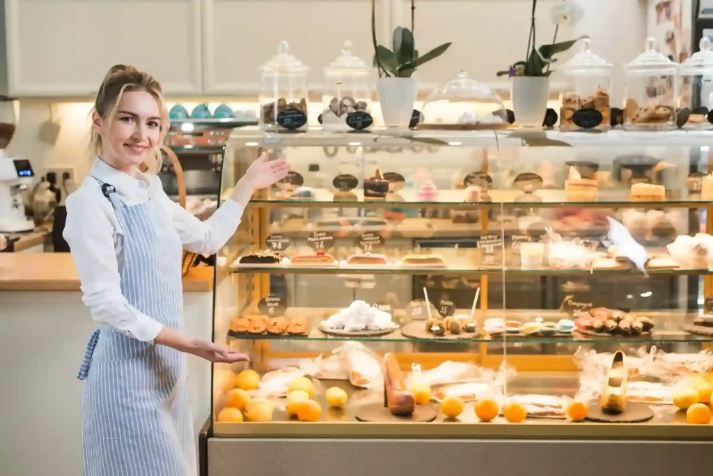 A sweets shop owner using LS Central ERP to track inventory of ladoos and kitchen tools in real time.