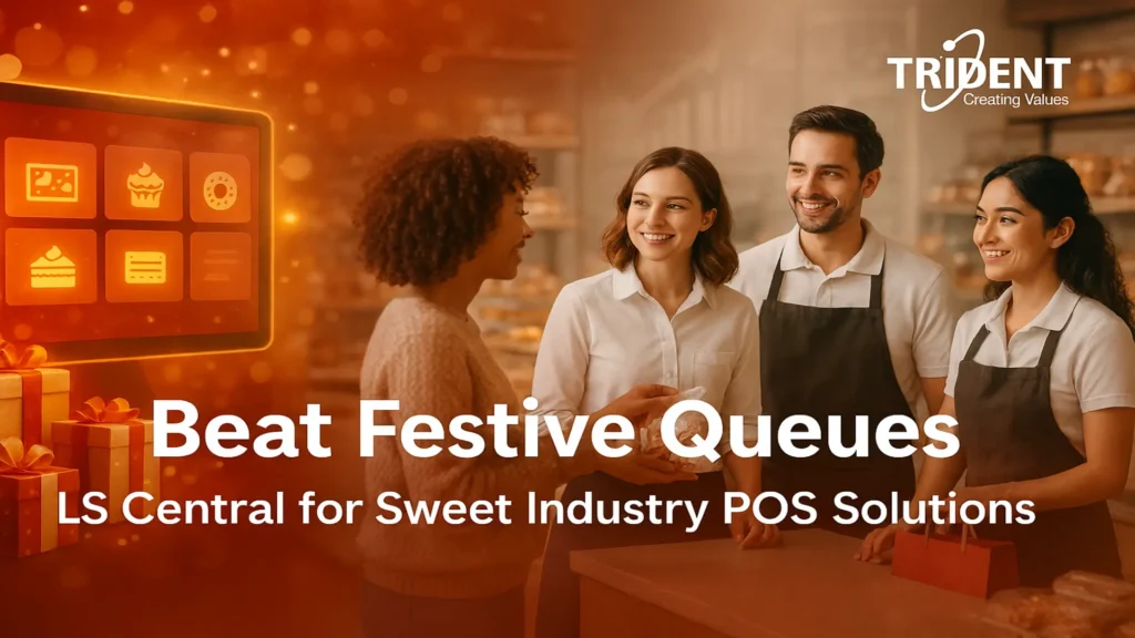 Fast billing and queue management in sweet shops using LS Central POS.