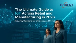 IoT solutions improving visibility and automation in retail and manufacturing.