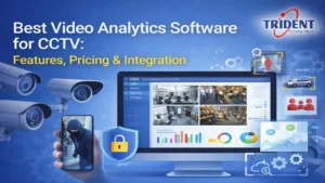 AI-powered CCTV video analytics with real-time alerts and reporting.