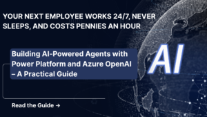 AI-powered agent built with Power Platform and Azure OpenAI automating business workflows and decisions.
