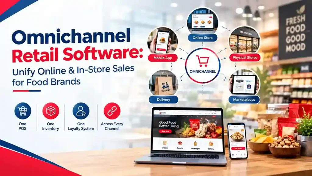 LS Central and Dynamics 365 Business Central connecting online and in-store sales, POS, inventory, and customer loyalty for food retailers.