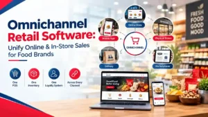 LS Central and Dynamics 365 Business Central connecting online and in-store sales, POS, inventory, and customer loyalty for food retailers.